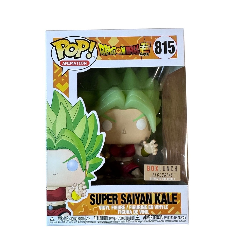 Funko Pop Dragon Ball Super 815 Super Saiyan Kale BoxLunch Exclusive GITD Vinyl